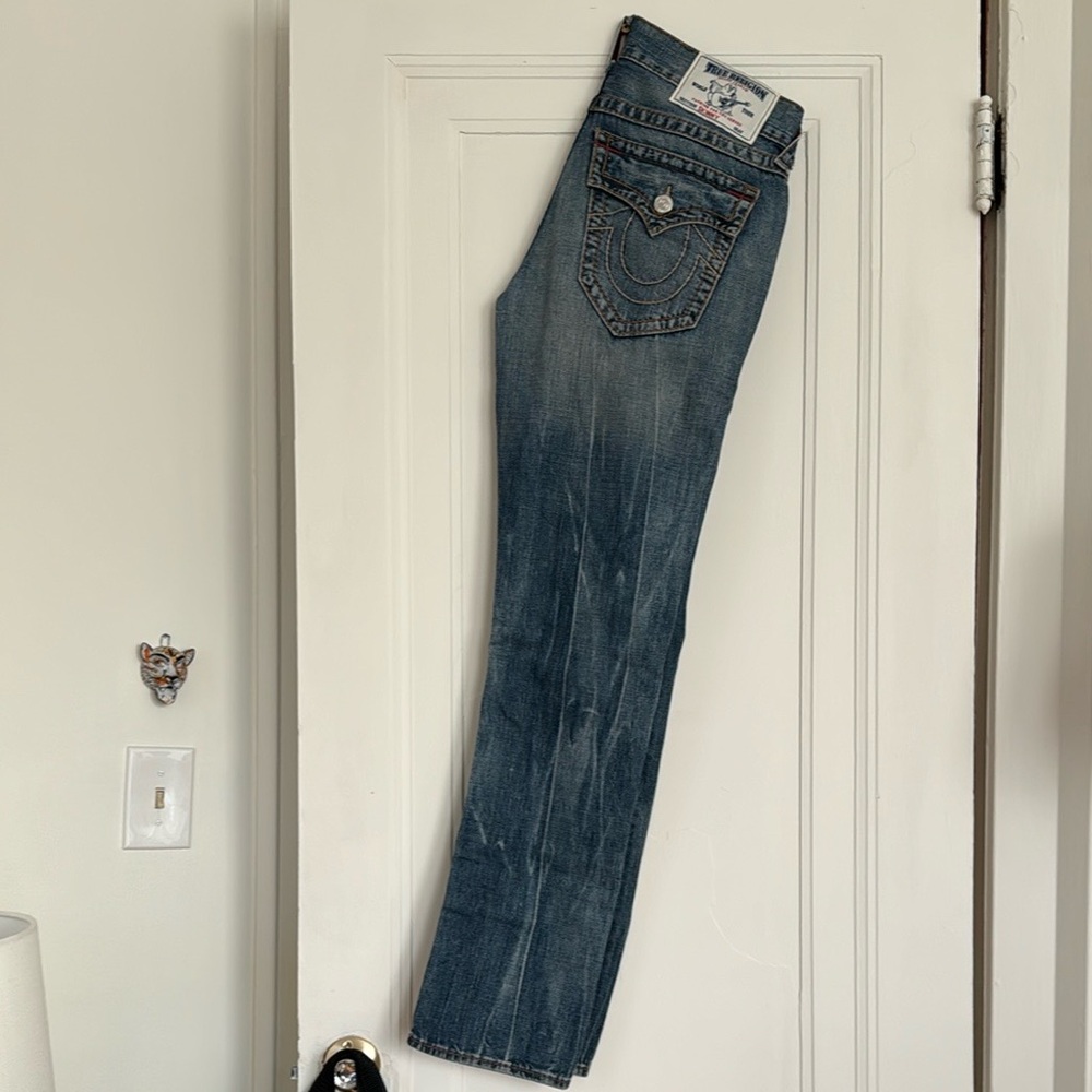 True Religion Skinny Blue Jeans